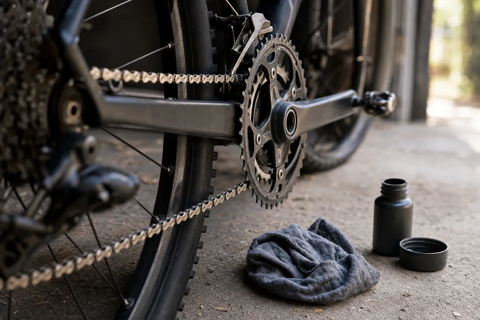 O que passar na corrente da bicicleta sem errar: como escolher entre óleo, cera e desengraxante