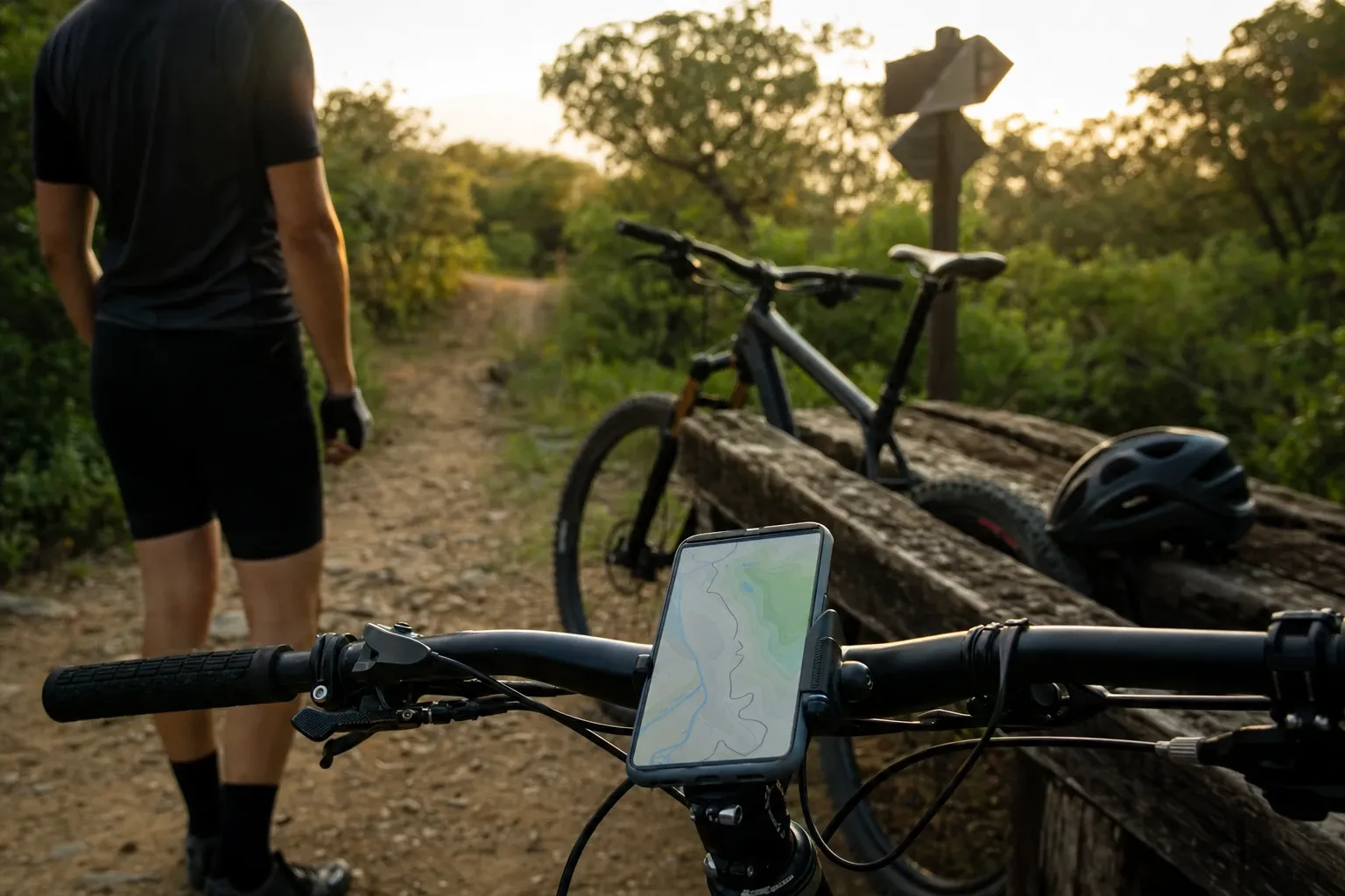 App para trilhas de bike: como escolher entre AllTrails, Trailforks, Wikiloc, Komoot e Strava