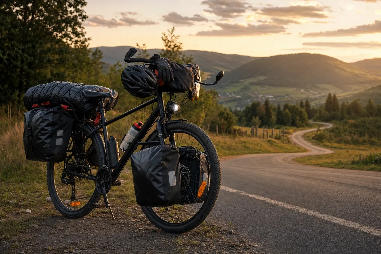 Modelos de bicicleta para cicloturismo: como escolher a bike certa para viajar com bagagem
